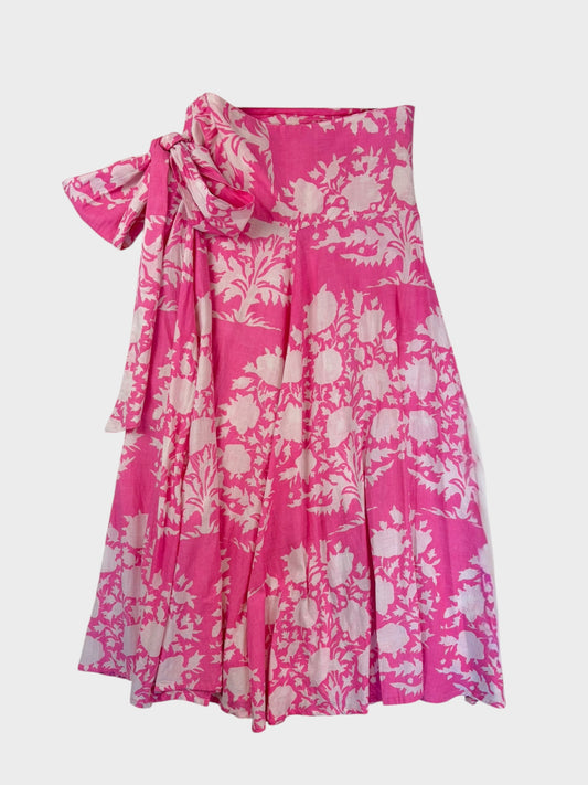 Silk & Cotton Skirt, Fits a size 12/14