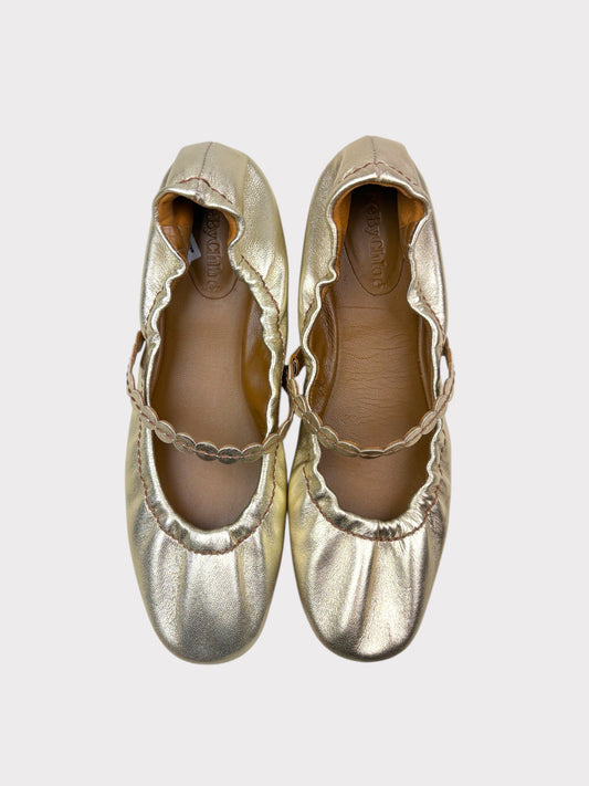 See By Chloe Ballet Flats, Size 37