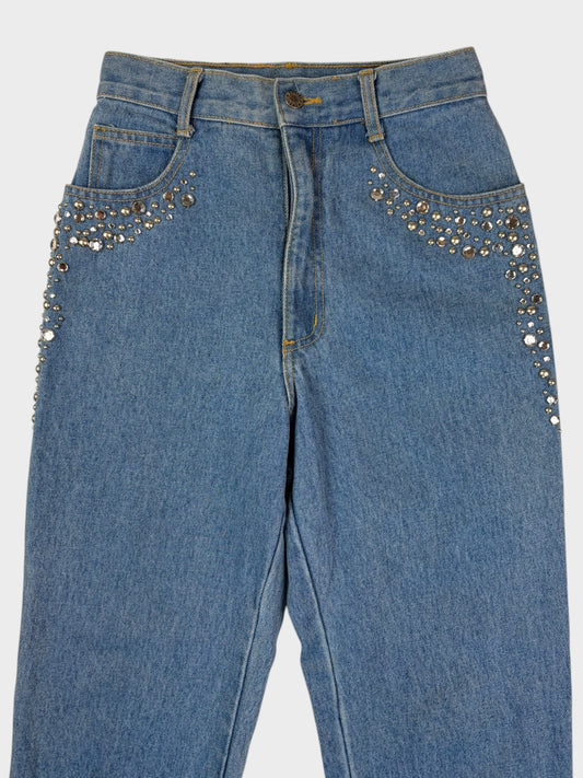 Monique Vintage Studded Jeans, Fit a Size 8