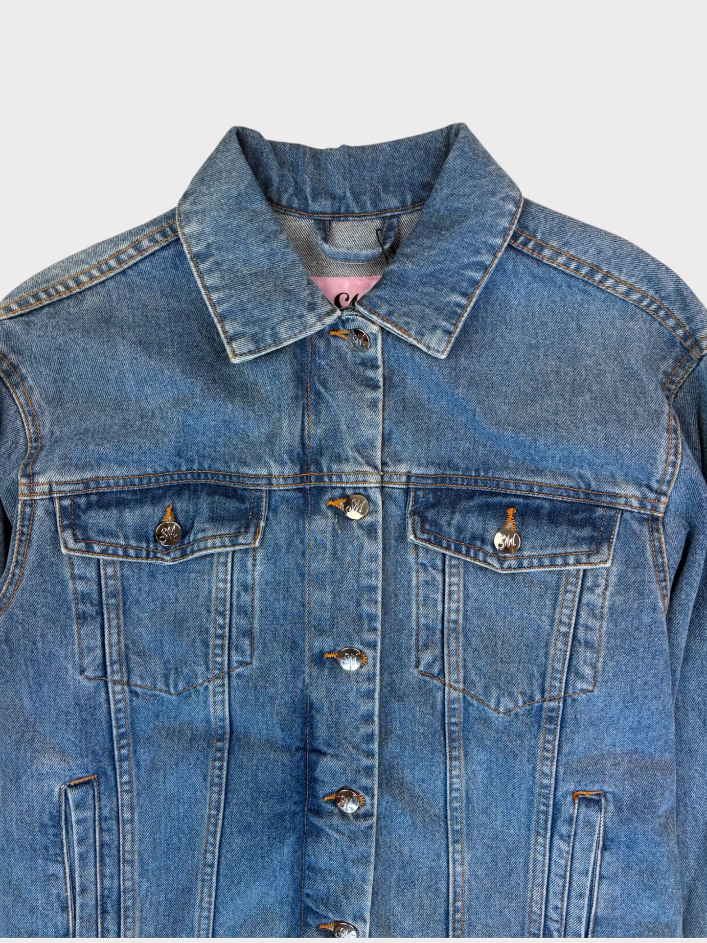 Sofia Marino Denim Jacket, Size S, BNWT. Fits a size 10 fine