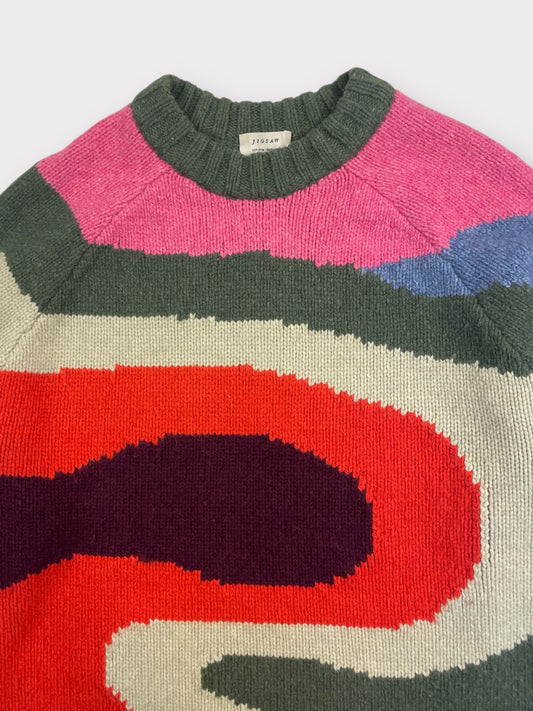 Jigsaw Jumper, Size M