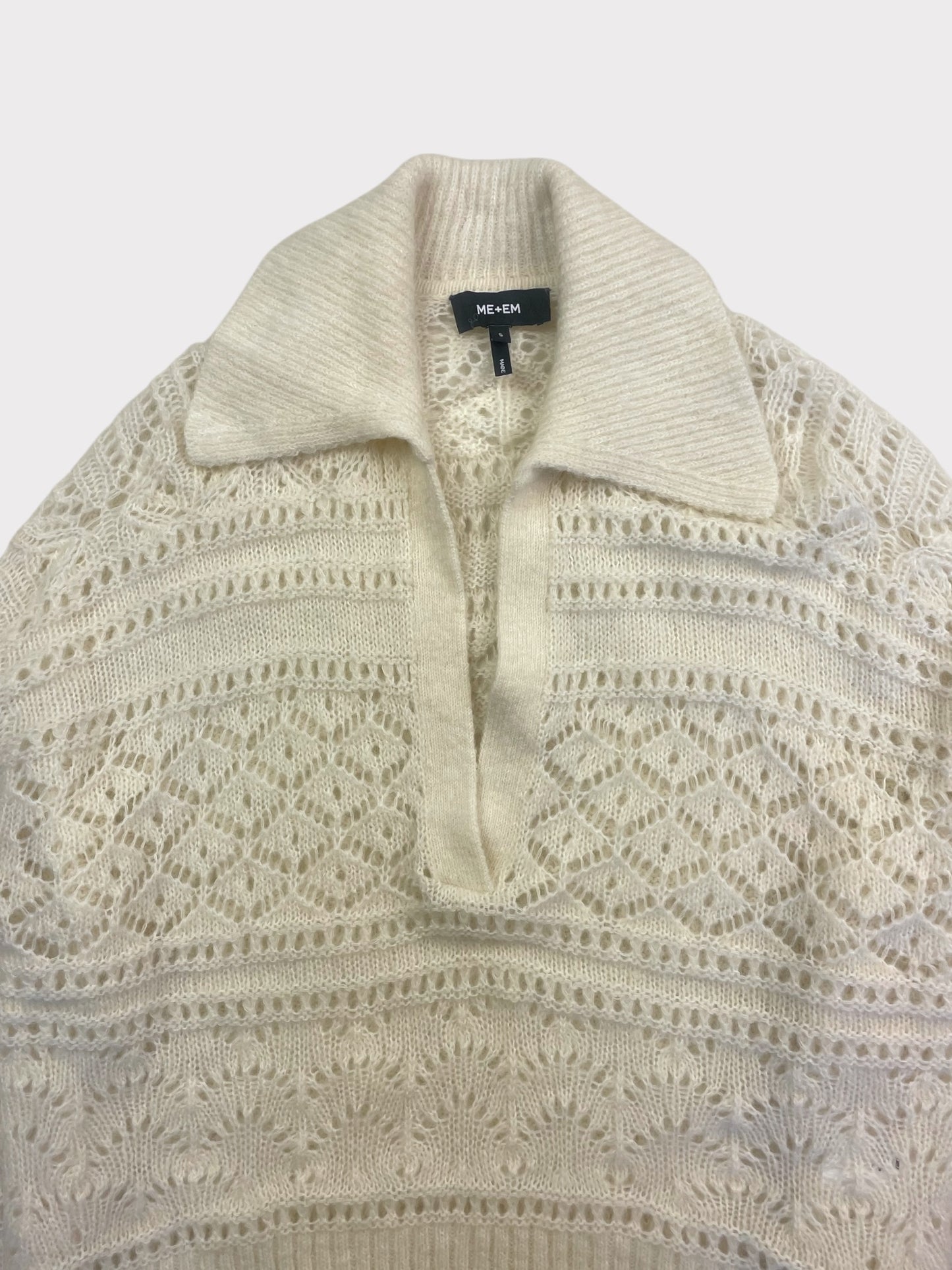 Me + Em Wool and Alpaca Jumper, Size S