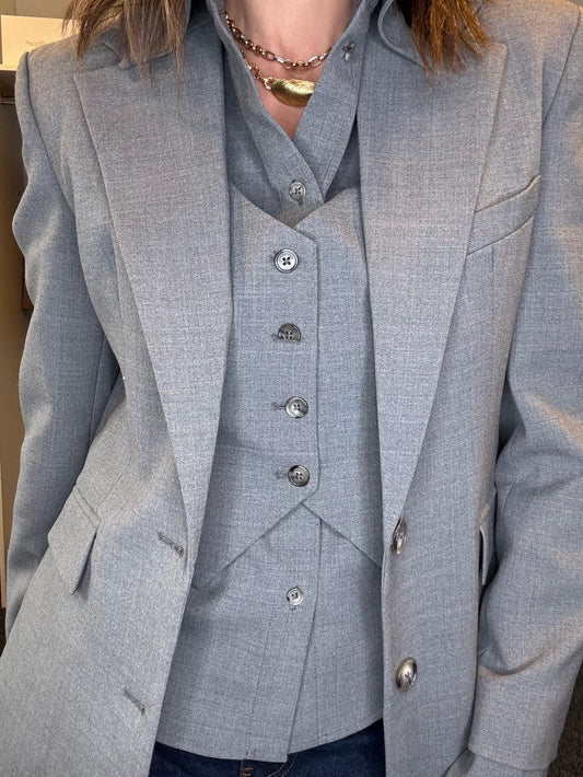 John Lewis X A.W.A.K.E Mode Three Piece Blazer, Fits a size 8 or 10