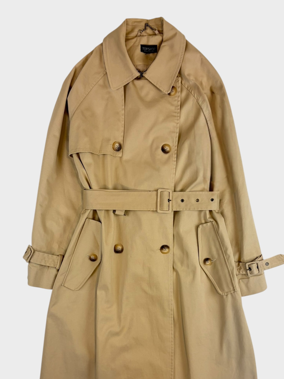 Topshop Trench Coat, Size 8