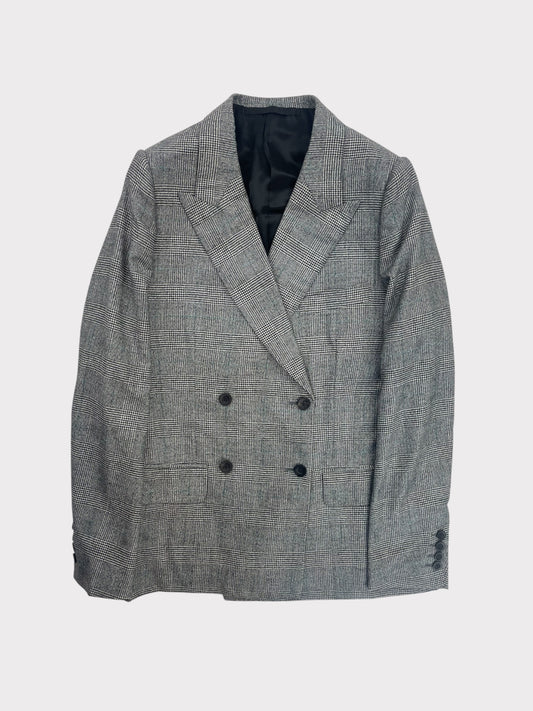 Alex Eagle Wool/Cashmere Bespoke Suit, fits a size 8