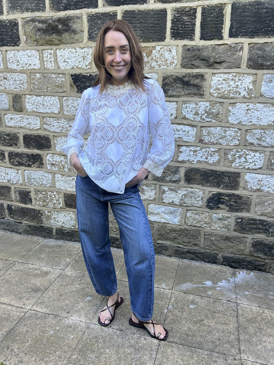 Sezane Blouse, Fits a Size 10 or 12