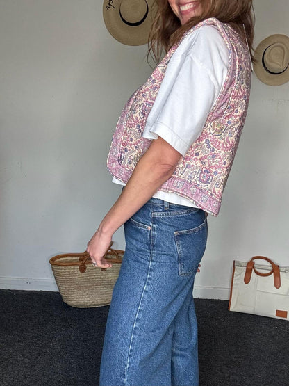 Sezane X Sea New York Waistcoat, Fits an 8 or 10 fine BNWT