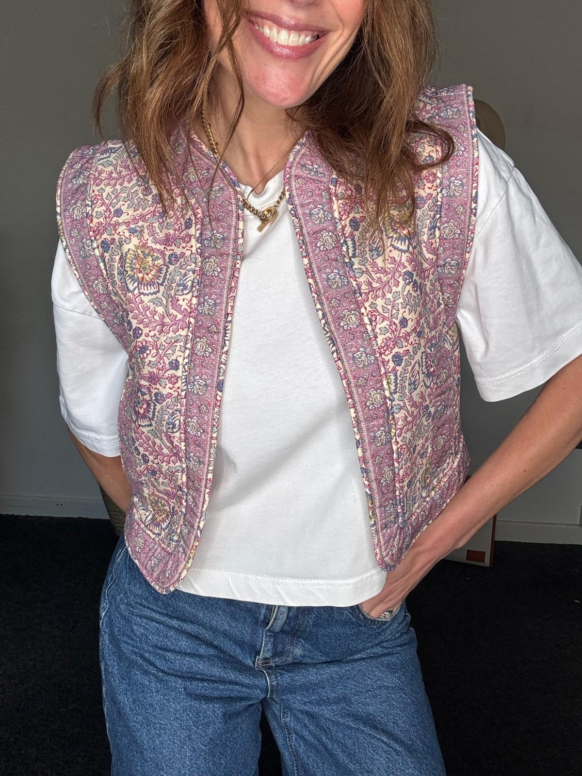Sezane X Sea New York Waistcoat, Fits an 8 or 10 fine BNWT