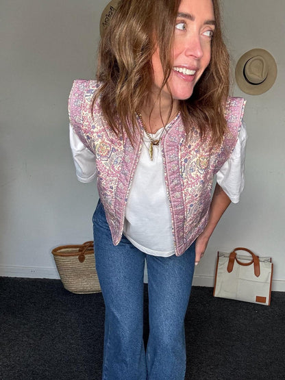 Sezane X Sea New York Waistcoat, Fits an 8 or 10 fine BNWT