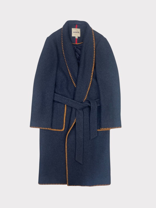 Boden Wool Blend Coat, Size M