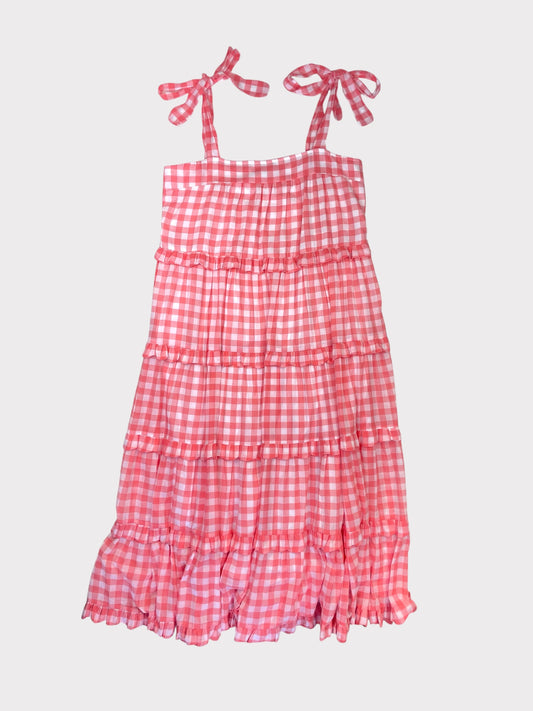 Pink City Prints Dress, Size M, BNWT