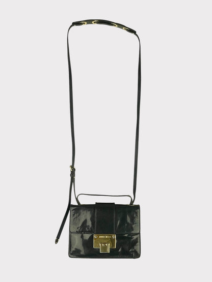 Jimmy Choo Dark Navy Patent Bag
