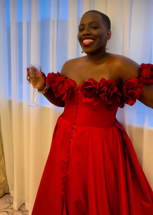 Teuta Matoshi Dress, Size L. Fit a size 14 or 16. RRP £993