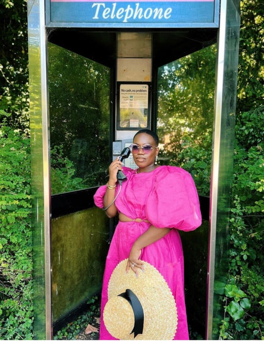 Aje Linen Dress, Size 14