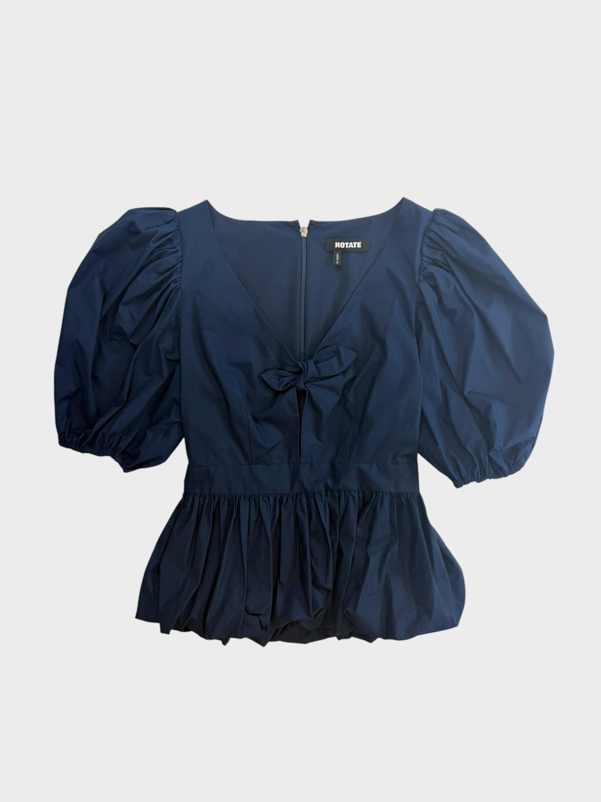 Rotate Navy Top, Size XS