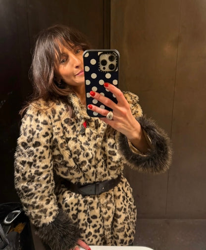 Sister Jane Faux Fur Jacket, Size S.