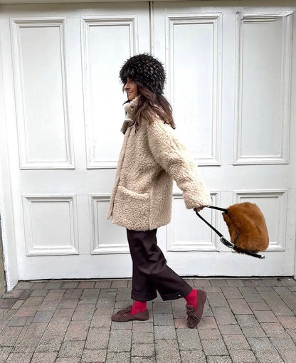 Sixsoeurs Wool Coat, Size S