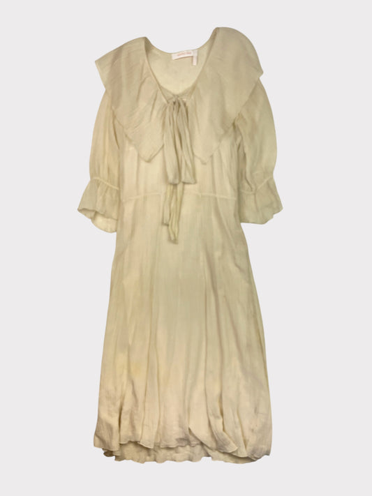 See By Chloe Cotton and Silk Dress, Size 34