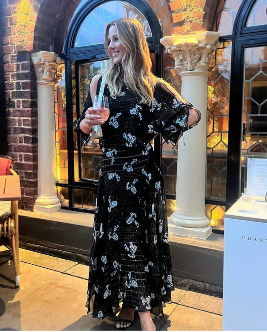 Preen Silk Dress, Size XS