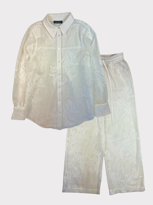 Mint Velvet Co-ord, Size XS Top, Size S Reg Trousers