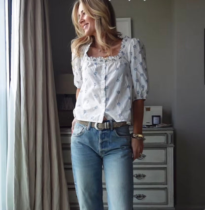 Sezane Blouse, Size 6, BNWT