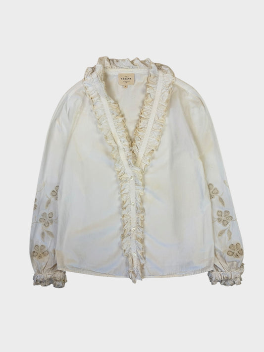 Sezane Blouse, Size 36