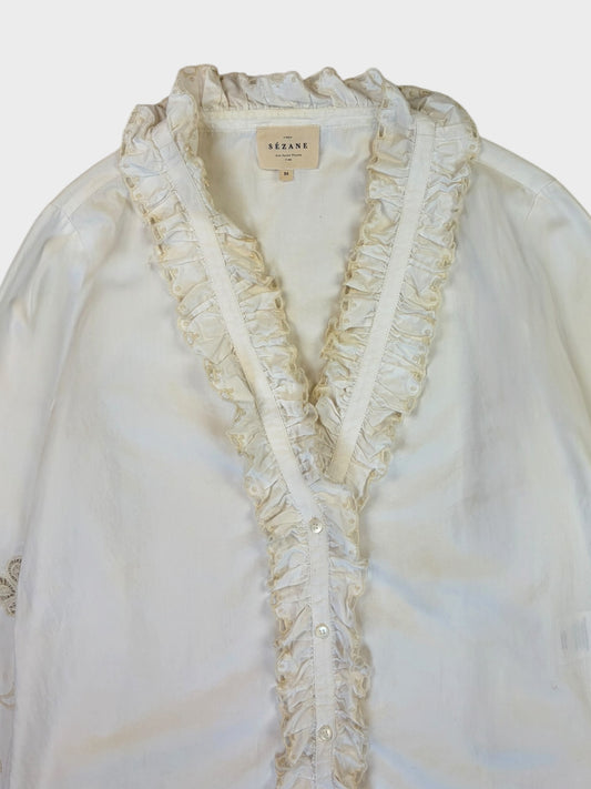 Sezane Blouse, Size 36