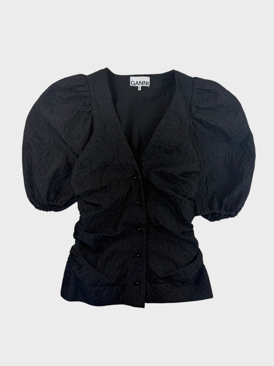 Ganni Top, Size 32, fits a Size 6