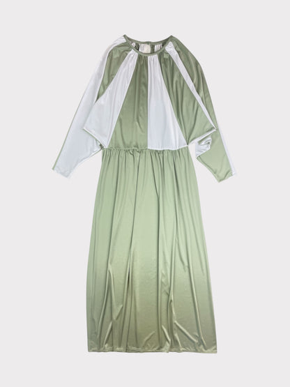 Vintage Paneled Maxi Dress, fits a size 12