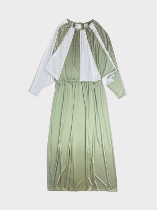 Vintage Paneled Maxi Dress, fits a size 12