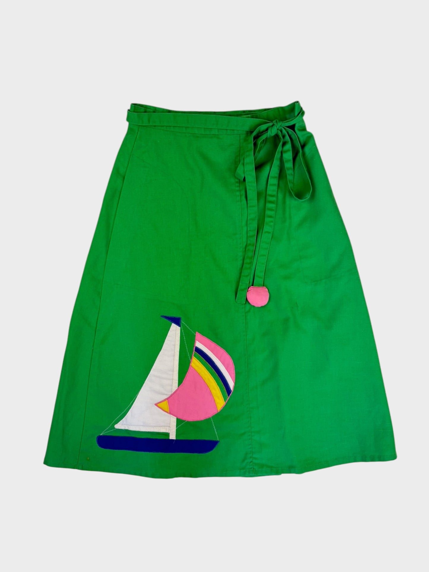 Tree Tops Wrap Skirt, Size M