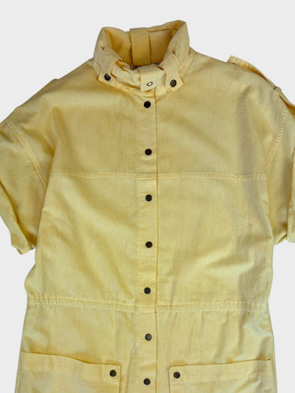 Vintage Yellow Playsuit, Size 38
