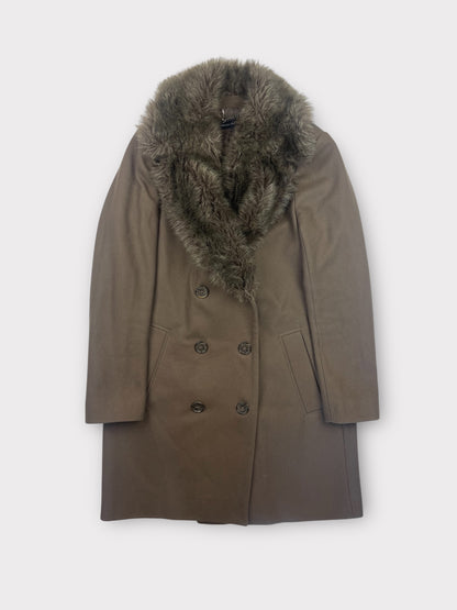 French Connection Cashmere mix Coat, Size 10