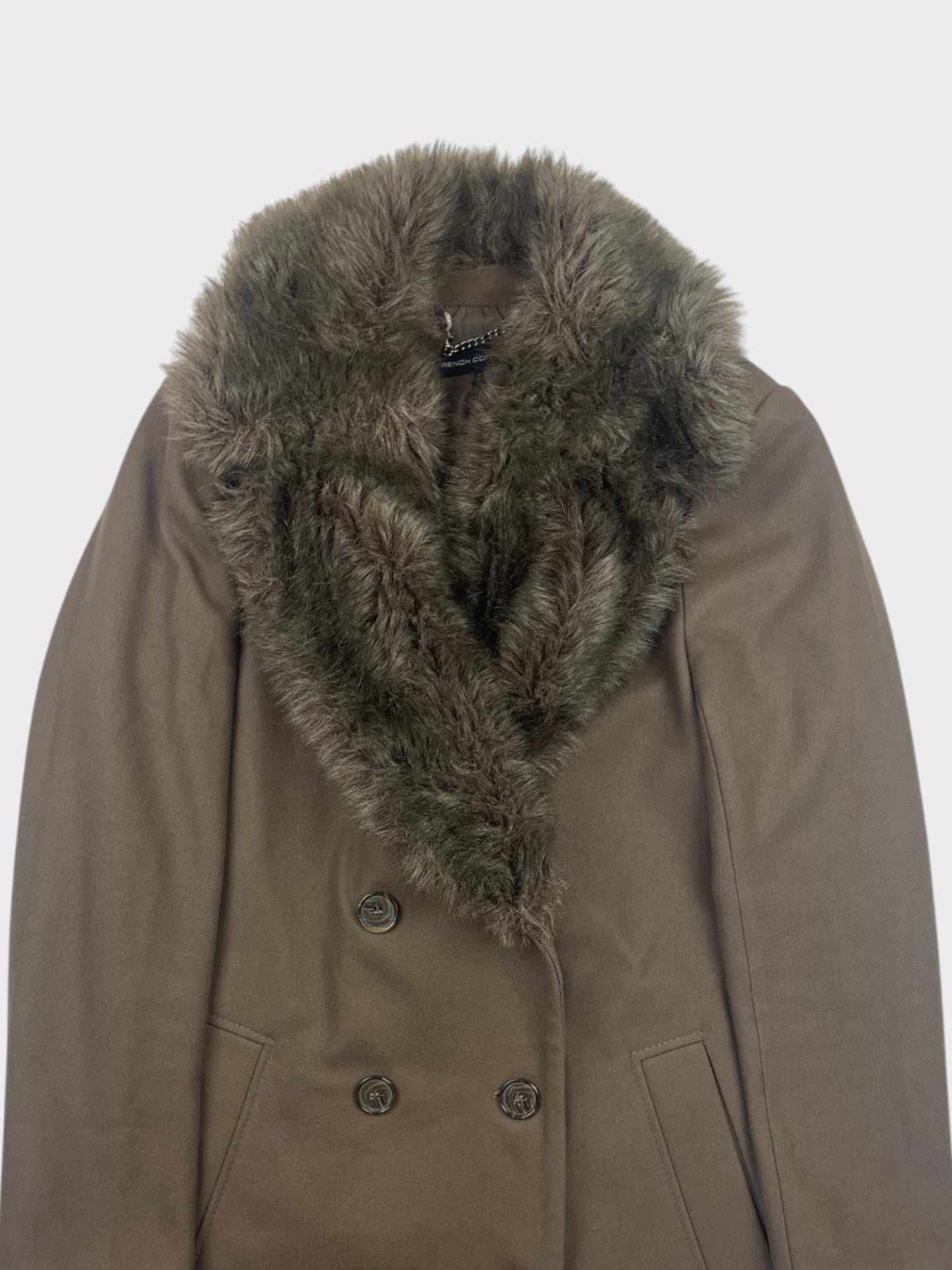 French Connection Cashmere mix Coat, Size 10