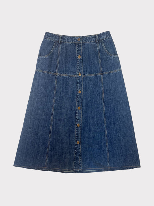 By Iris Denim Skirt, Size L, BNWT