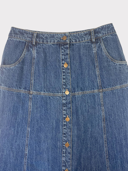 By Iris Denim Skirt, Size L, BNWT