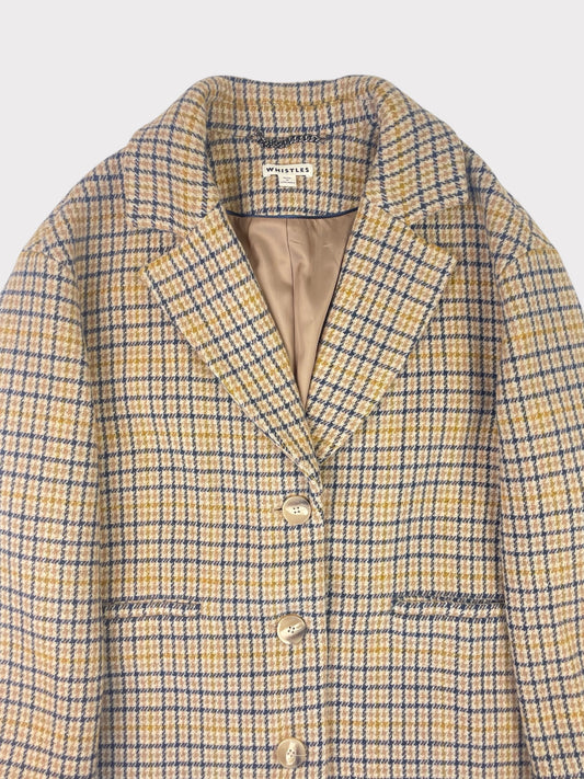Whistles Wool Coat, Size 14