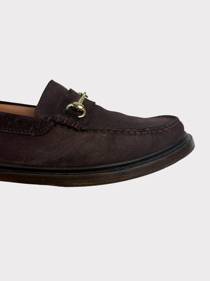 Bobbies Suede Loafers, Size 41