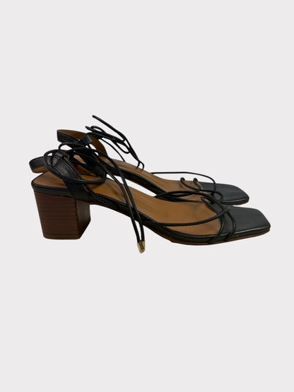 Bobbies Strappy Sandals, Size 40