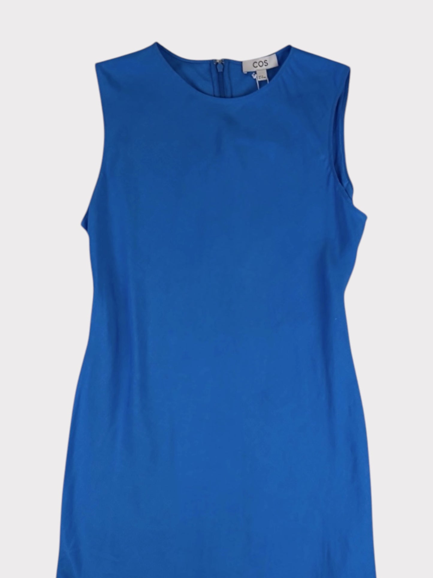 Cos Linen Blend Dress, BNWT, Size 42, fits a Size 12