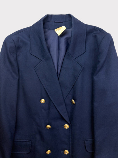 Vintage Wool Blazer, Size 12