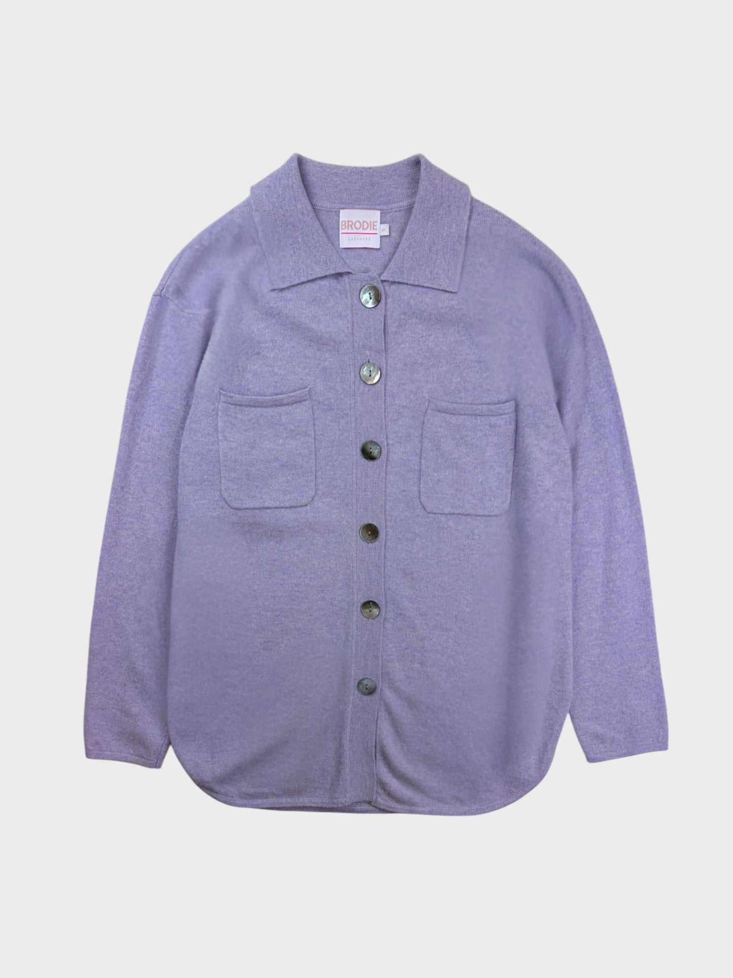 Brodie Cashmere Shirt, Size S