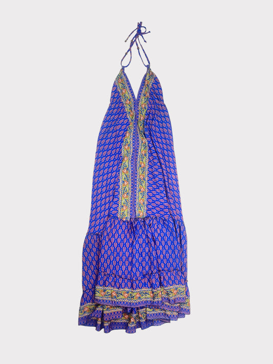 Moksha Ibiza Silk Dress, fits a size 8 or 10