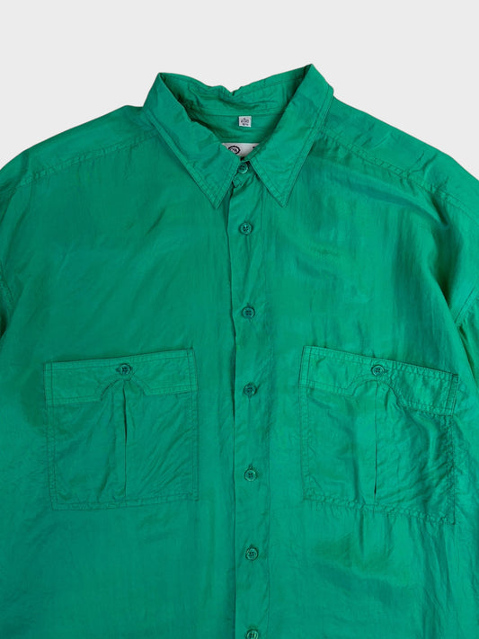 Vintage C&A Silk Shirt, Size L
