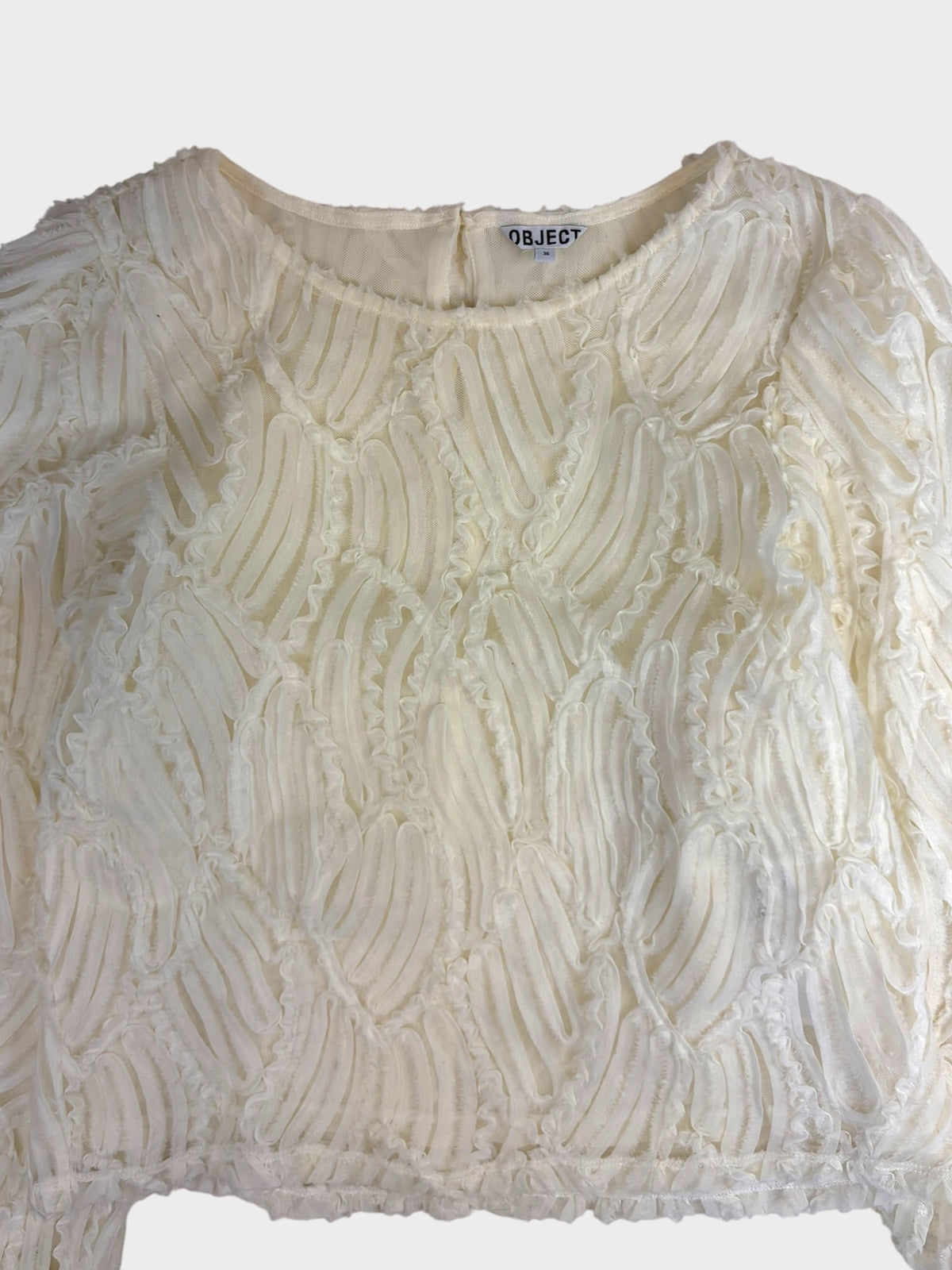 Object Top, Size 36. Fits a size 10 fine