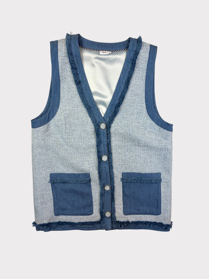 Numph Waistcoat, Size 36, fits a Size 10 fine