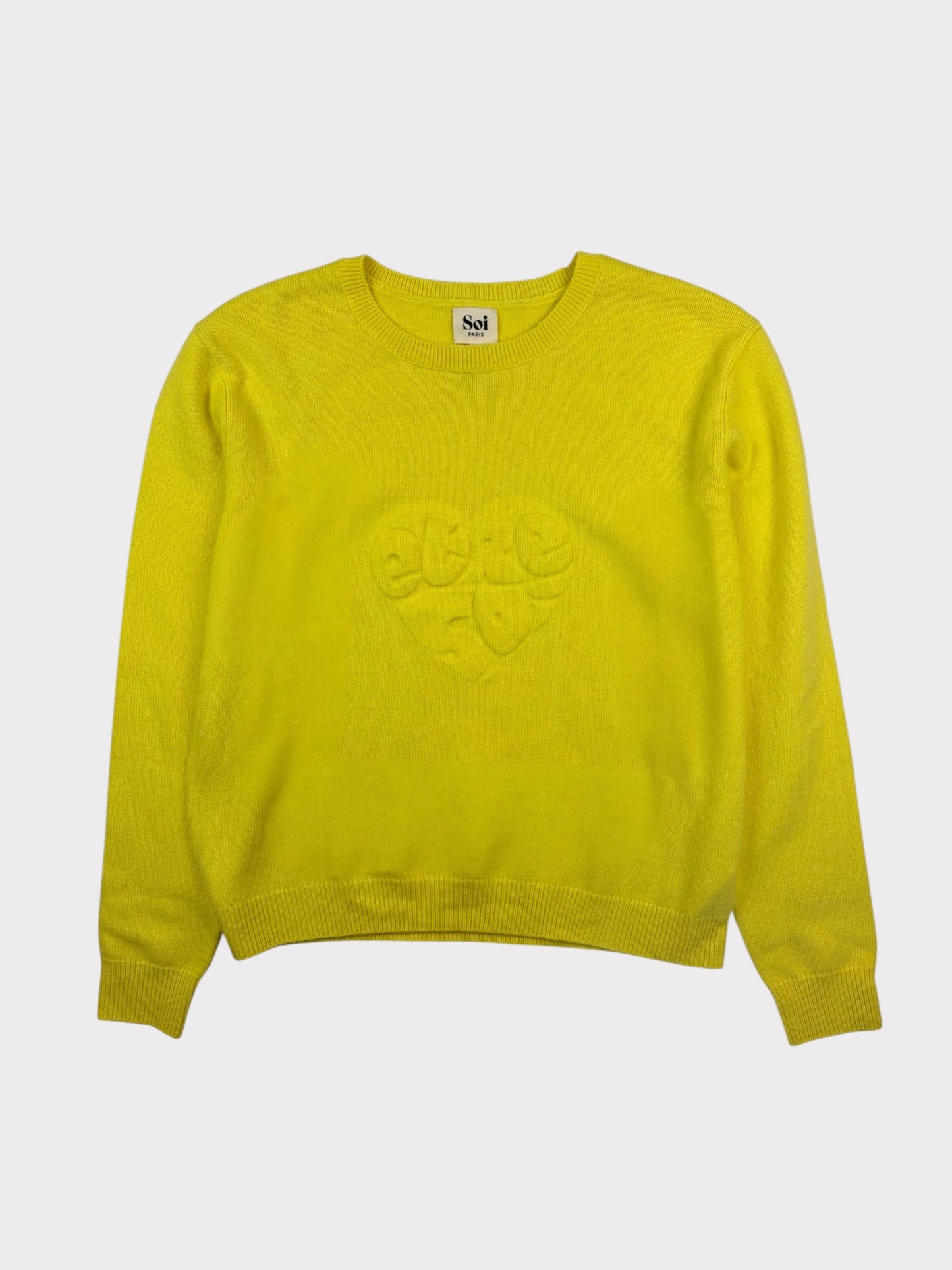 Soi Paris Cashmere Blend Jumper, Size 40