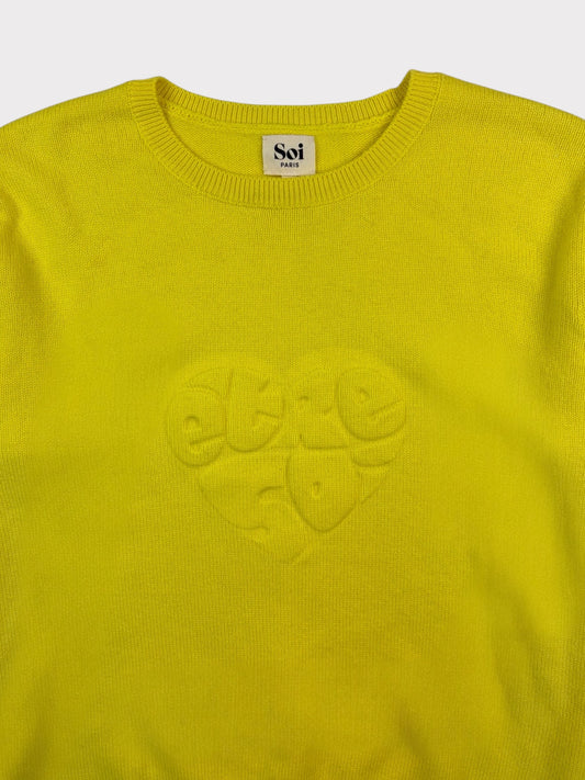 Soi Paris Cashmere Blend Jumper, Size 40