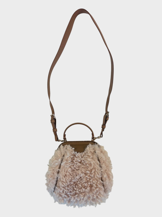 Zara Faux Sheepskin Bag