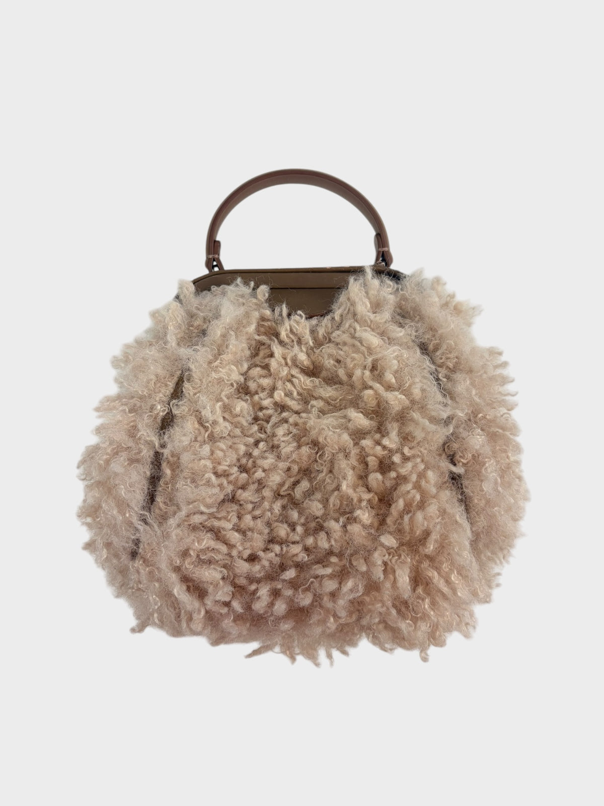 Zara Faux Sheepskin Bag